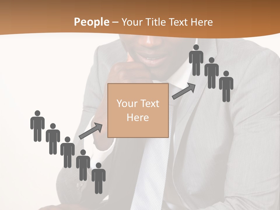 Business Grey African PowerPoint Template