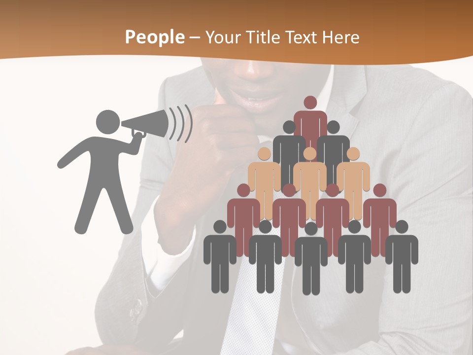 Business Grey African PowerPoint Template