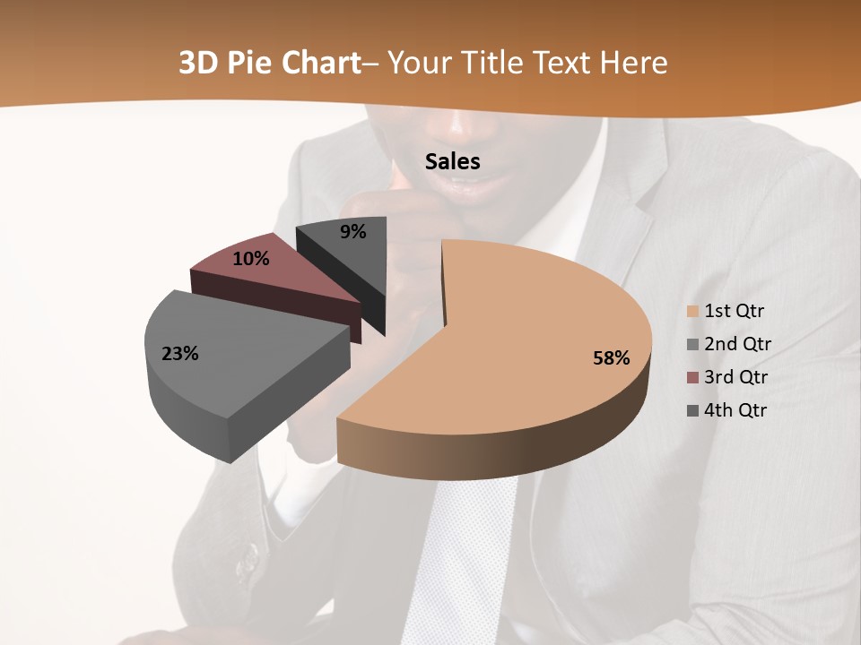 Business Grey African PowerPoint Template