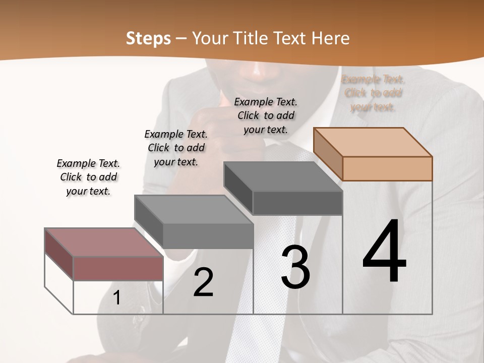 Business Grey African PowerPoint Template