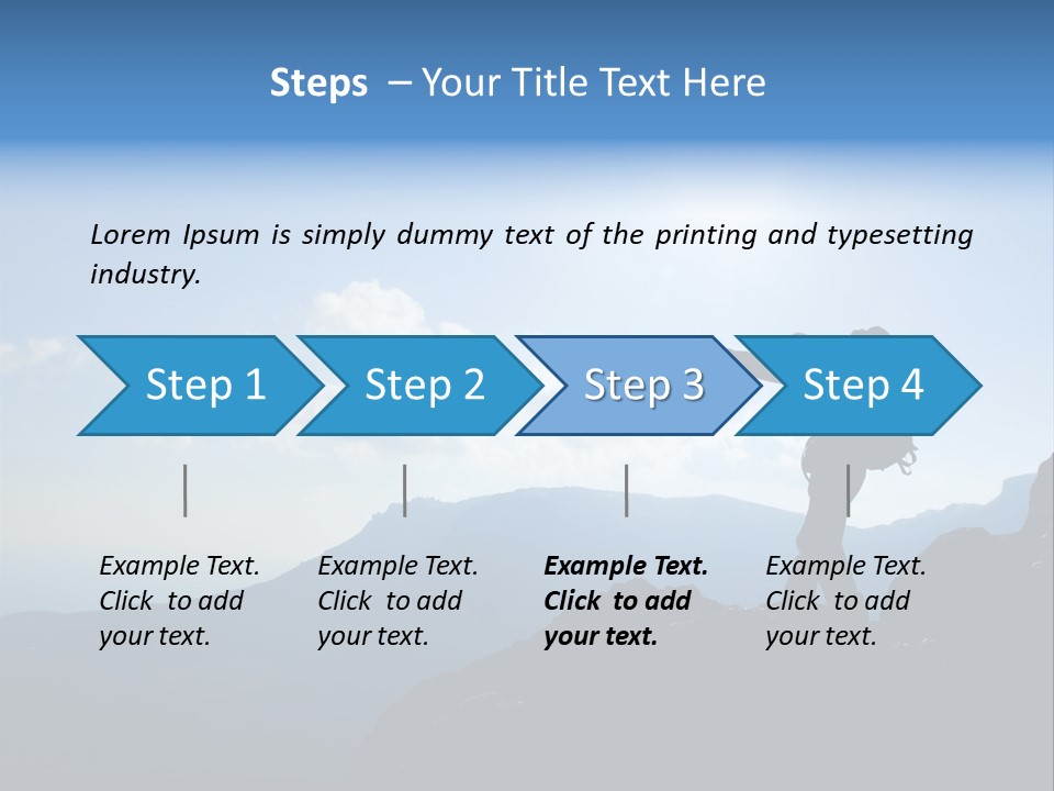 Active Top Rock PowerPoint Template