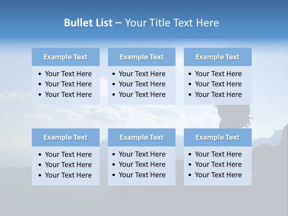 Active Top Rock PowerPoint Template