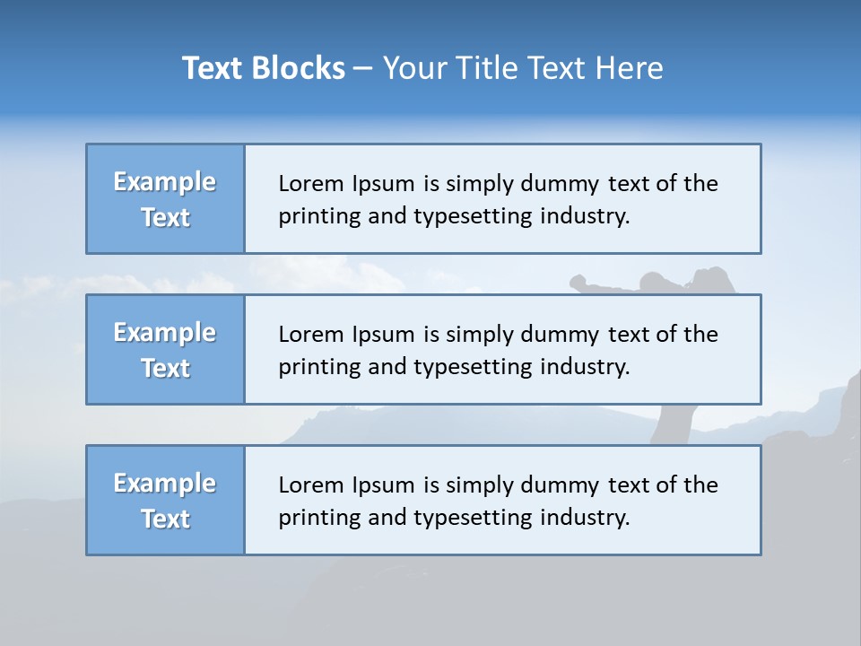 Active Top Rock PowerPoint Template