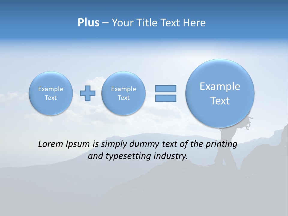 Active Top Rock PowerPoint Template