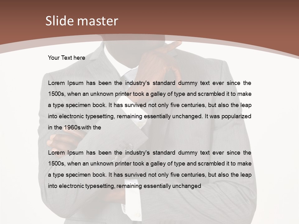 Cheerful Studio African PowerPoint Template