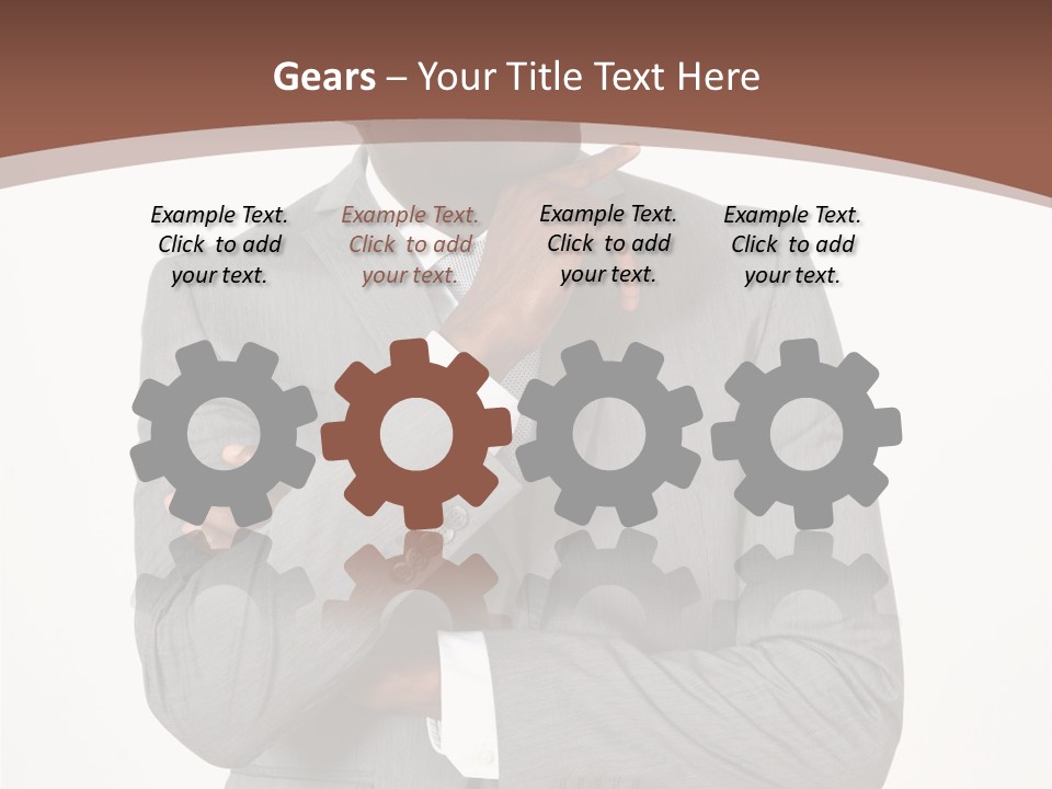 Cheerful Studio African PowerPoint Template