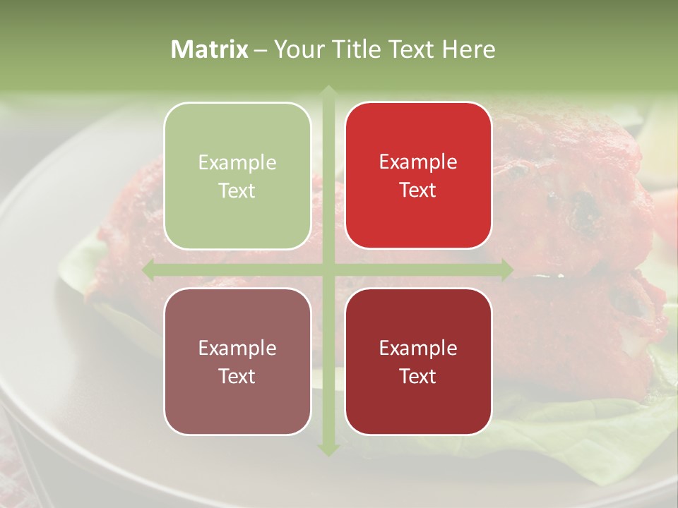 Baked Tandoori Spicy PowerPoint Template