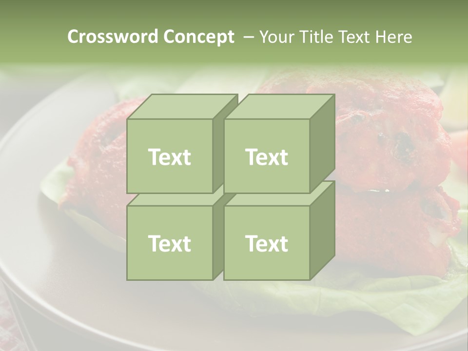 Baked Tandoori Spicy PowerPoint Template