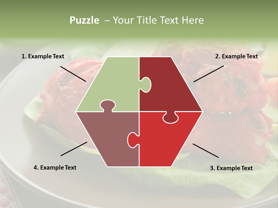 Baked Tandoori Spicy PowerPoint Template