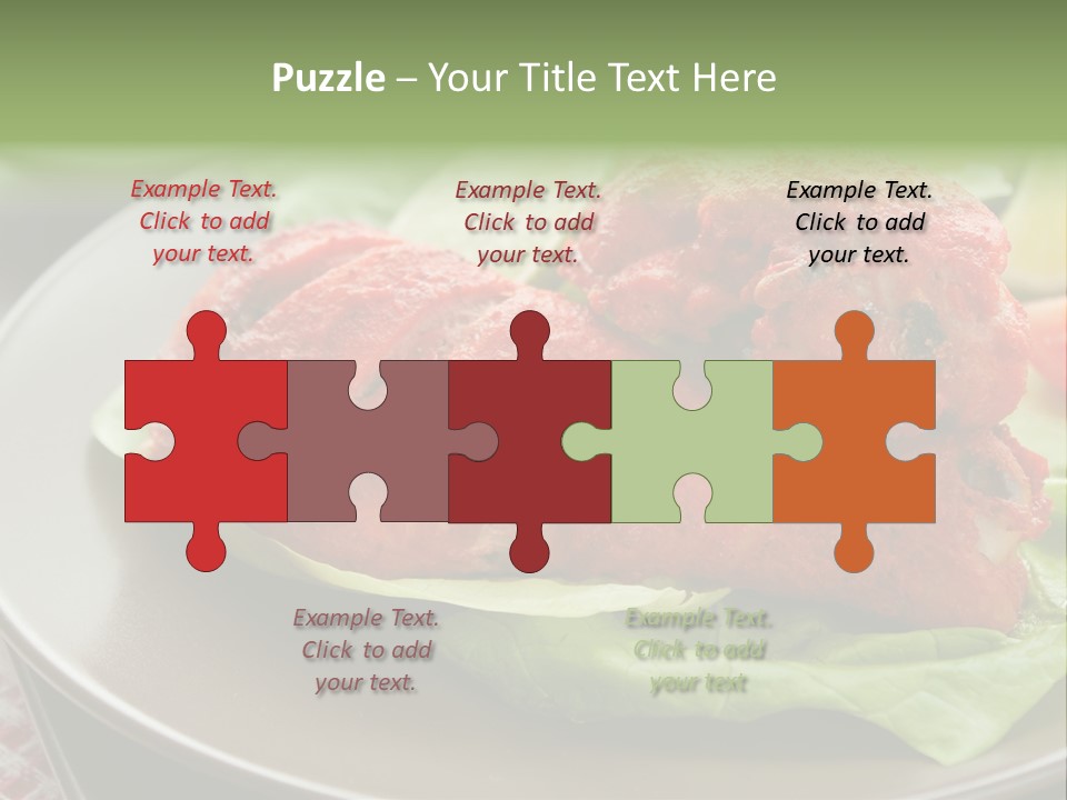 Baked Tandoori Spicy PowerPoint Template