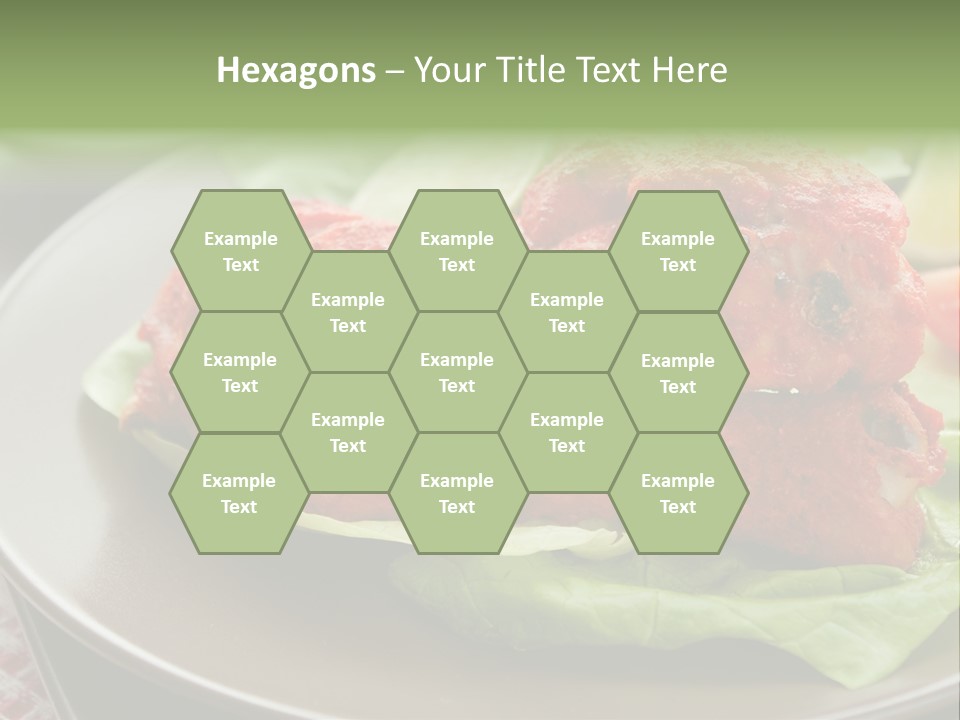 Baked Tandoori Spicy PowerPoint Template