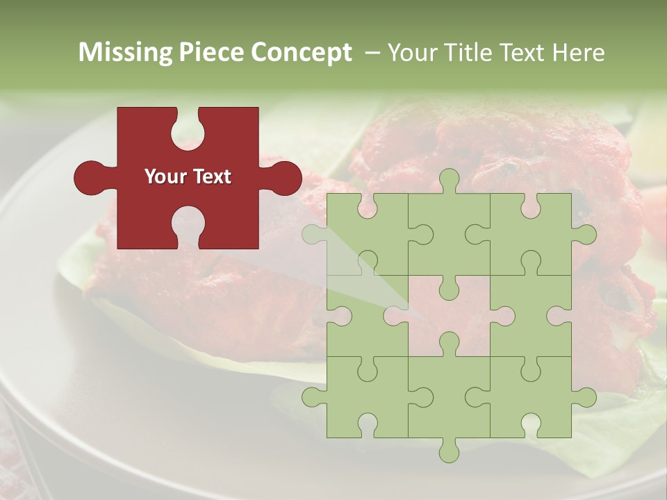 Baked Tandoori Spicy PowerPoint Template