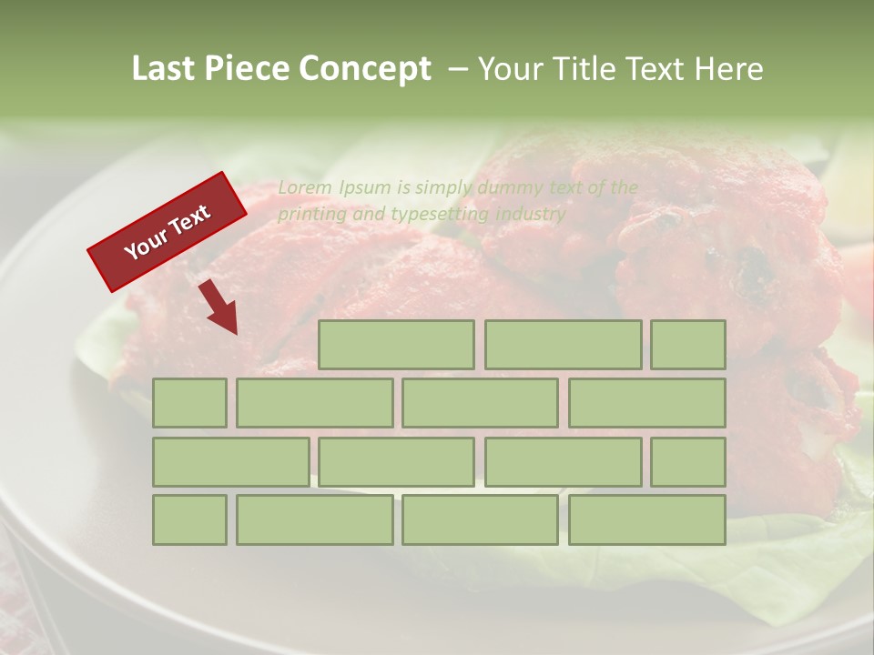 Baked Tandoori Spicy PowerPoint Template