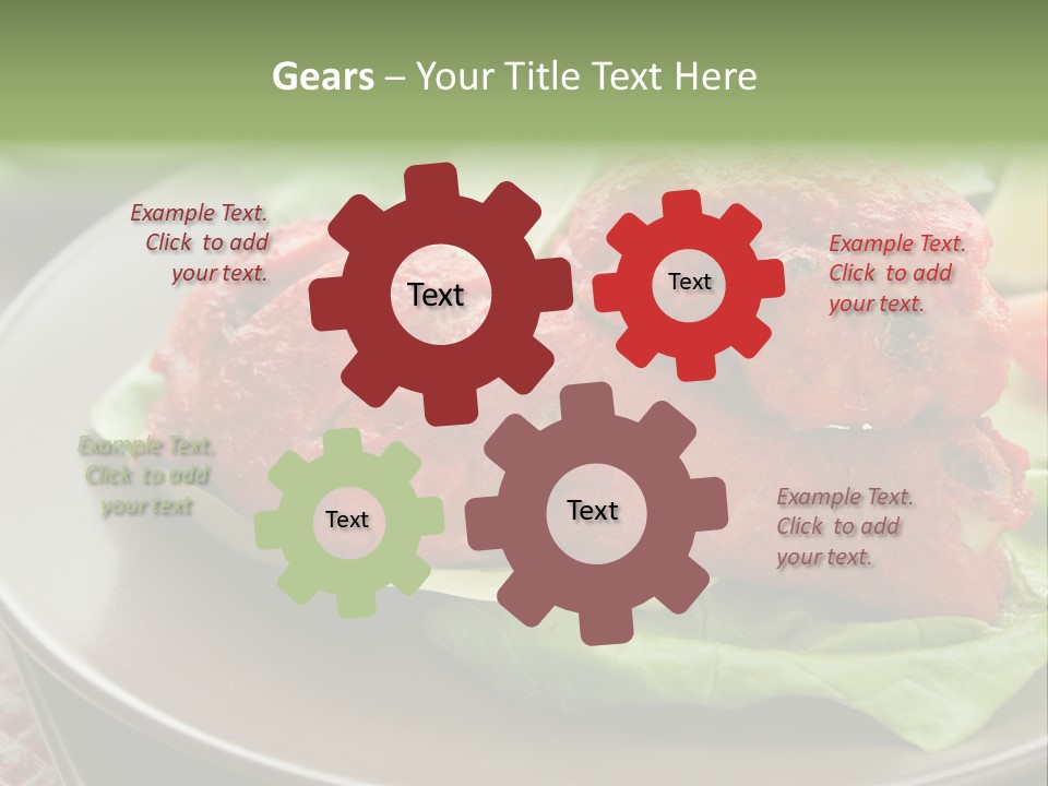 Baked Tandoori Spicy PowerPoint Template