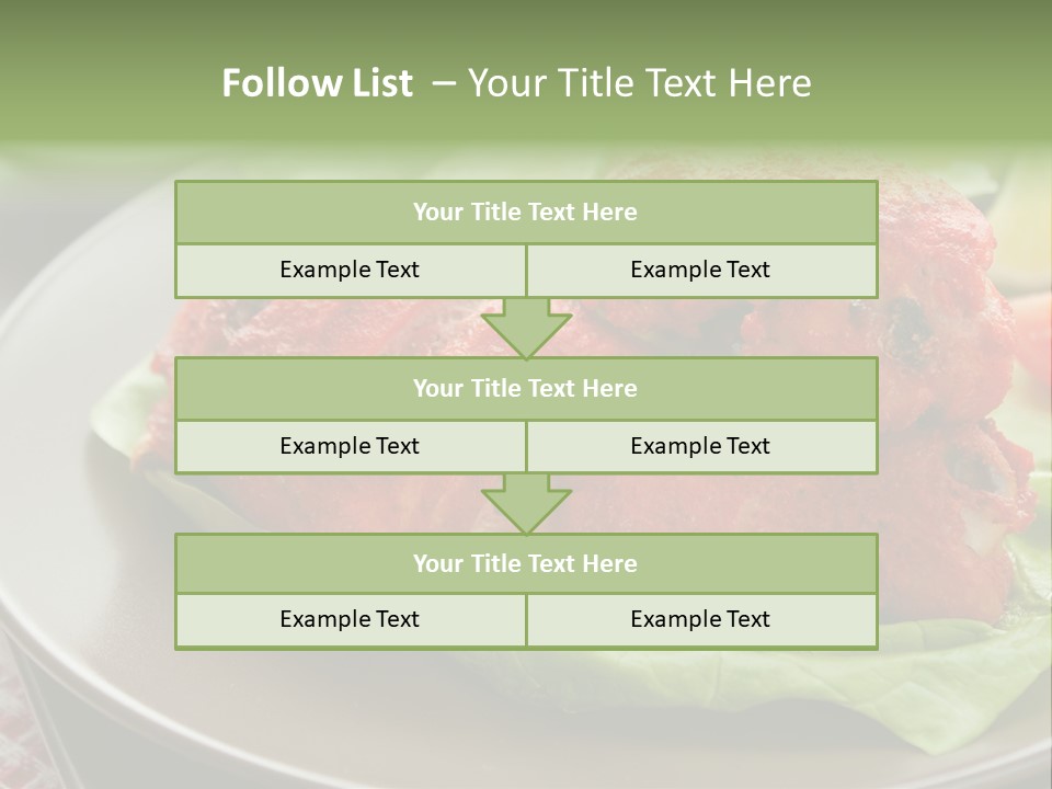 Baked Tandoori Spicy PowerPoint Template