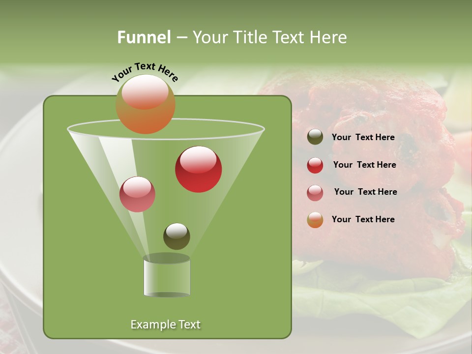 Baked Tandoori Spicy PowerPoint Template