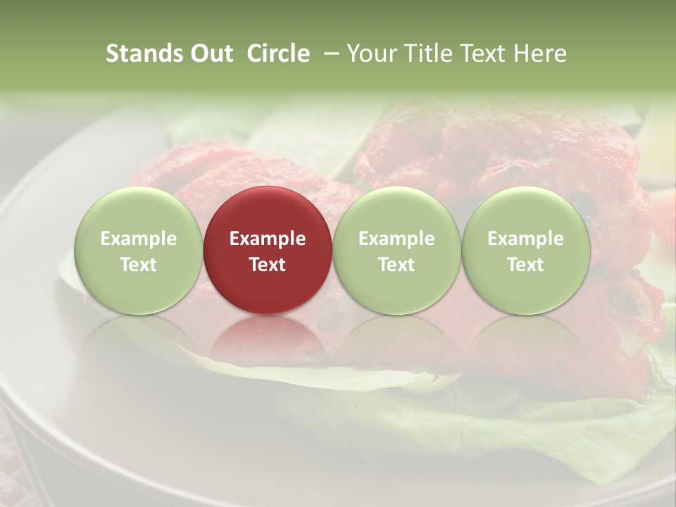 Baked Tandoori Spicy PowerPoint Template