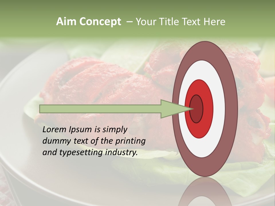 Baked Tandoori Spicy PowerPoint Template