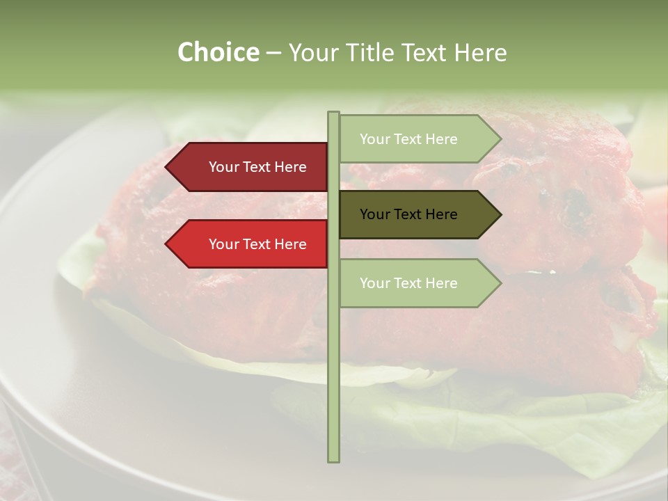 Baked Tandoori Spicy PowerPoint Template