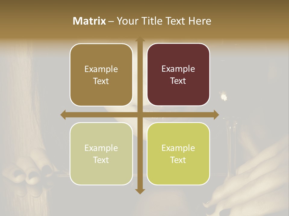 Studio Makeup Portrait PowerPoint Template