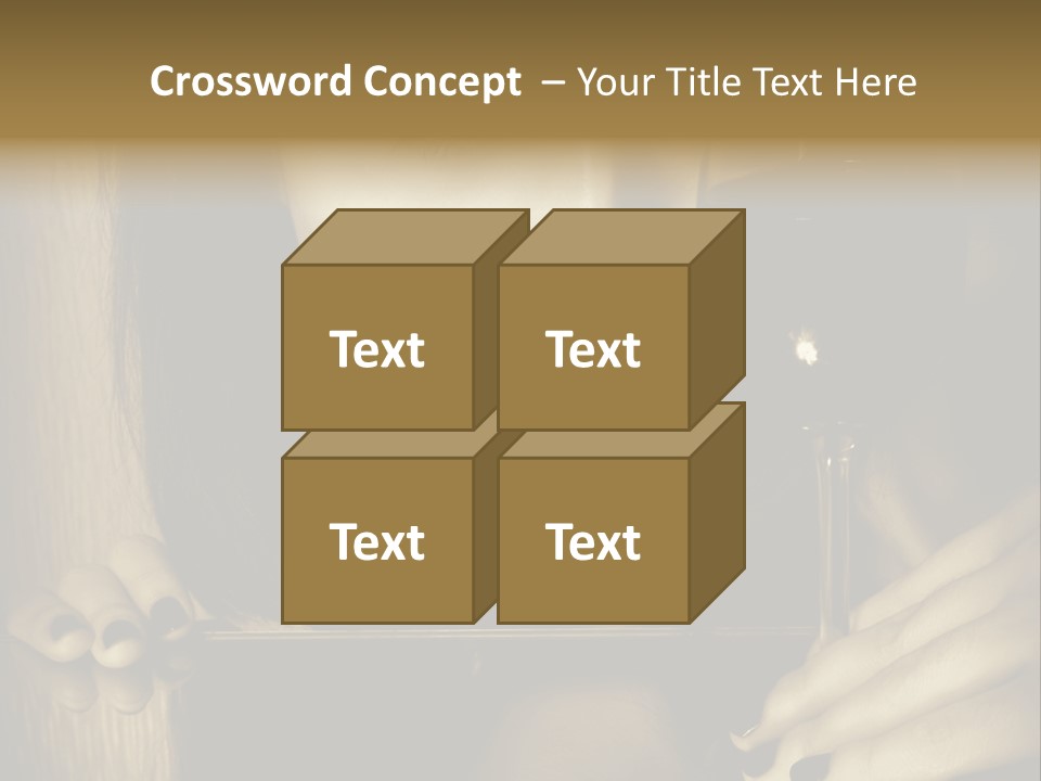 Studio Makeup Portrait PowerPoint Template
