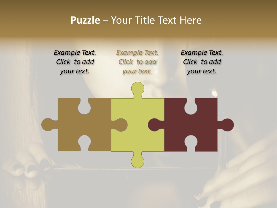 Studio Makeup Portrait PowerPoint Template