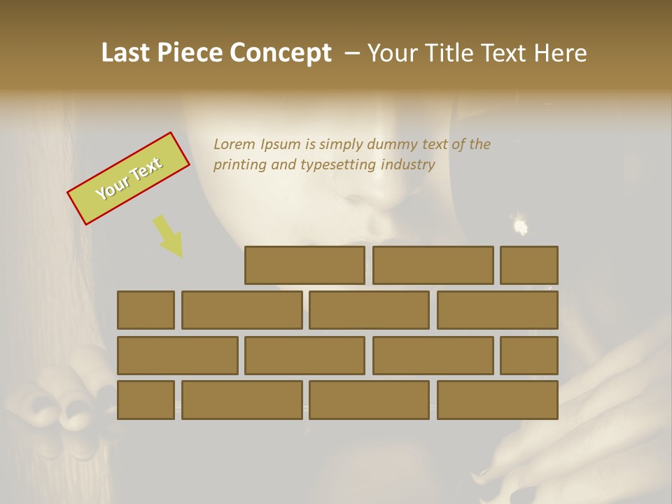 Studio Makeup Portrait PowerPoint Template