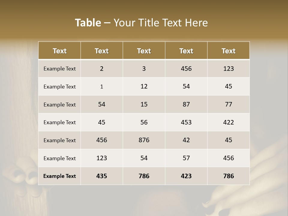 Studio Makeup Portrait PowerPoint Template