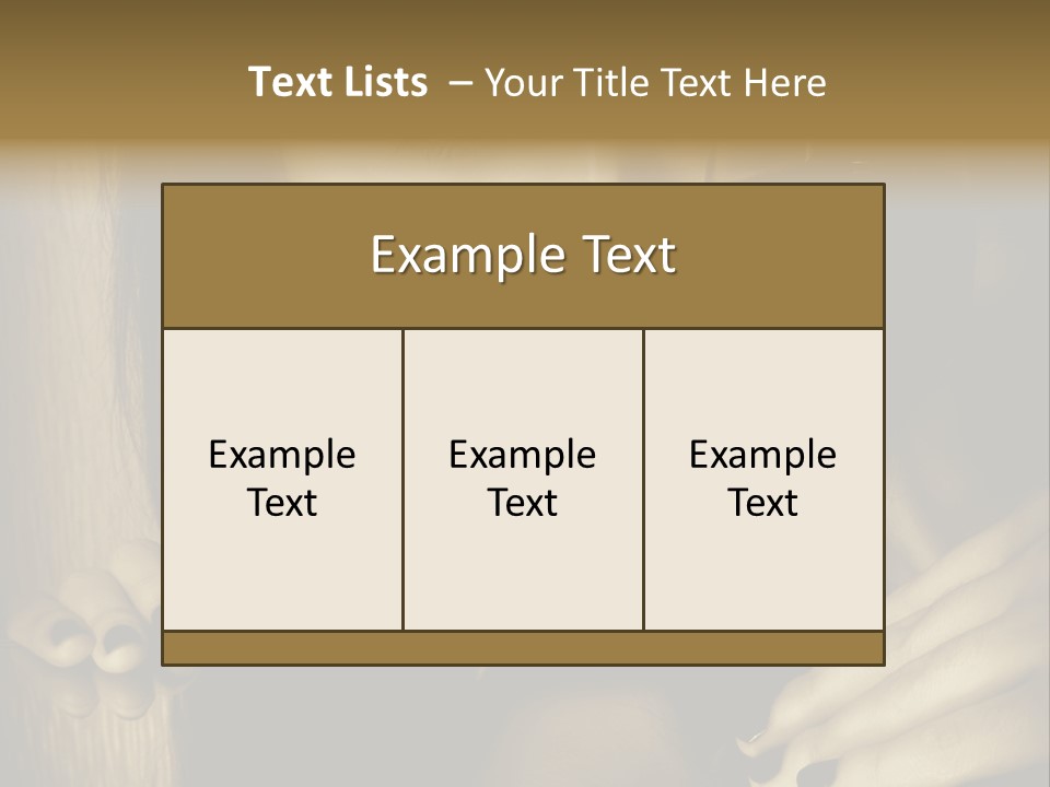 Studio Makeup Portrait PowerPoint Template
