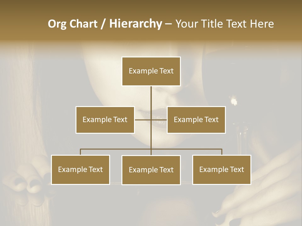 Studio Makeup Portrait PowerPoint Template