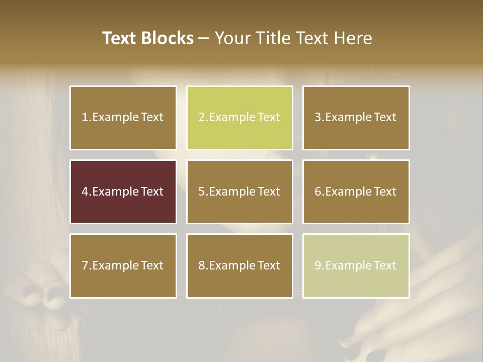 Studio Makeup Portrait PowerPoint Template