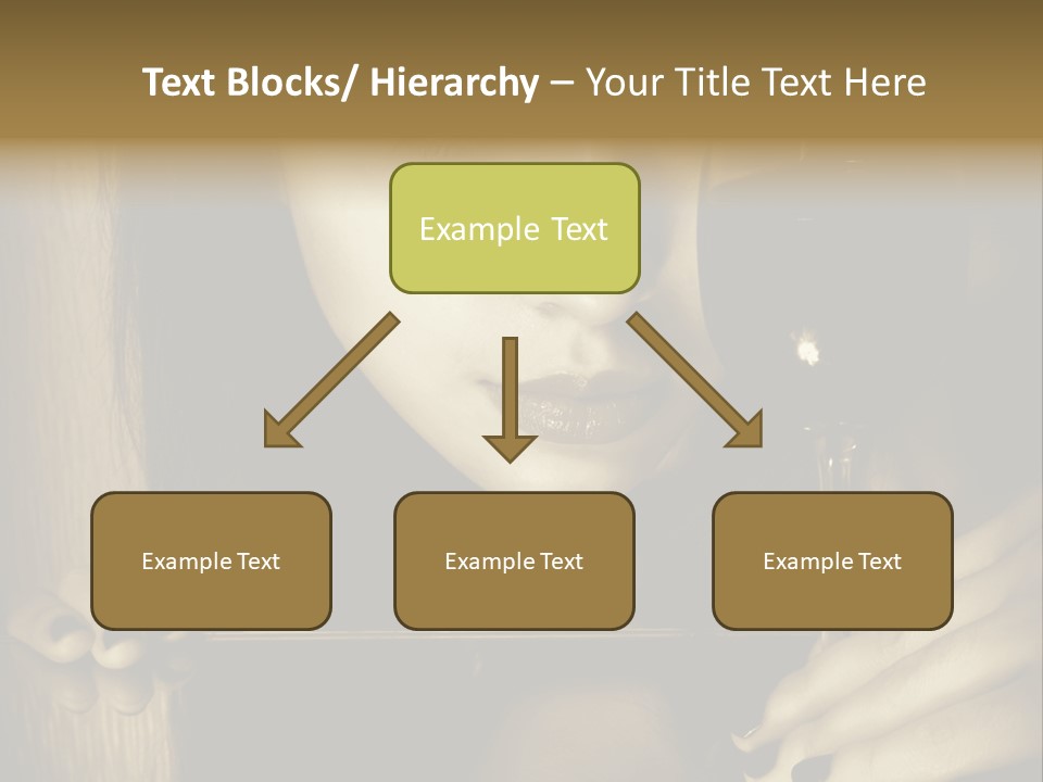 Studio Makeup Portrait PowerPoint Template
