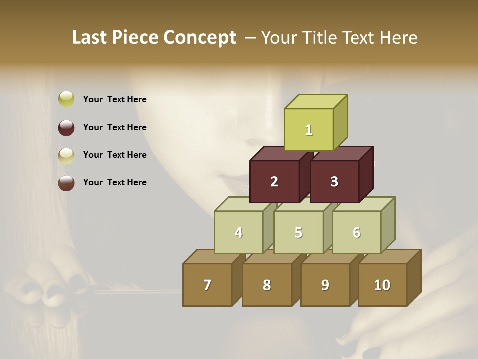 Studio Makeup Portrait PowerPoint Template