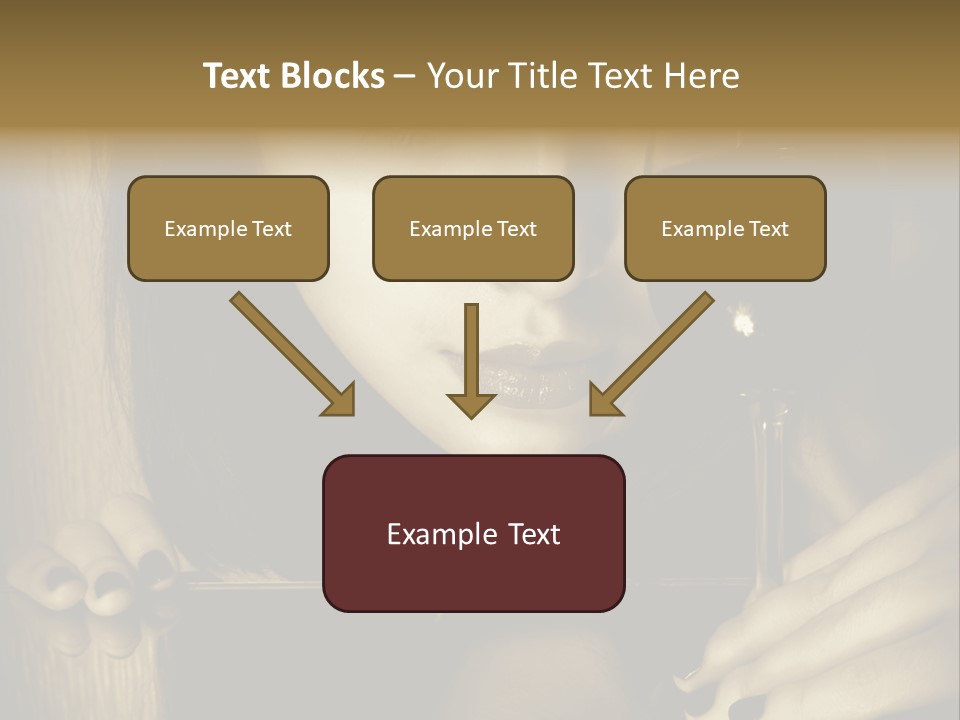 Studio Makeup Portrait PowerPoint Template