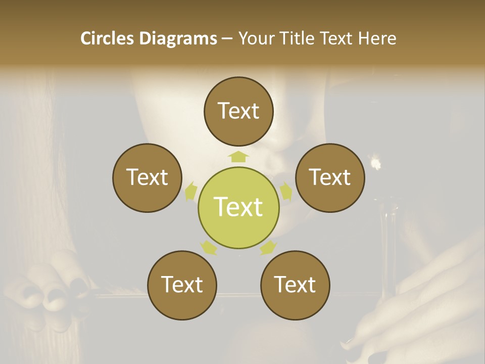 Studio Makeup Portrait PowerPoint Template