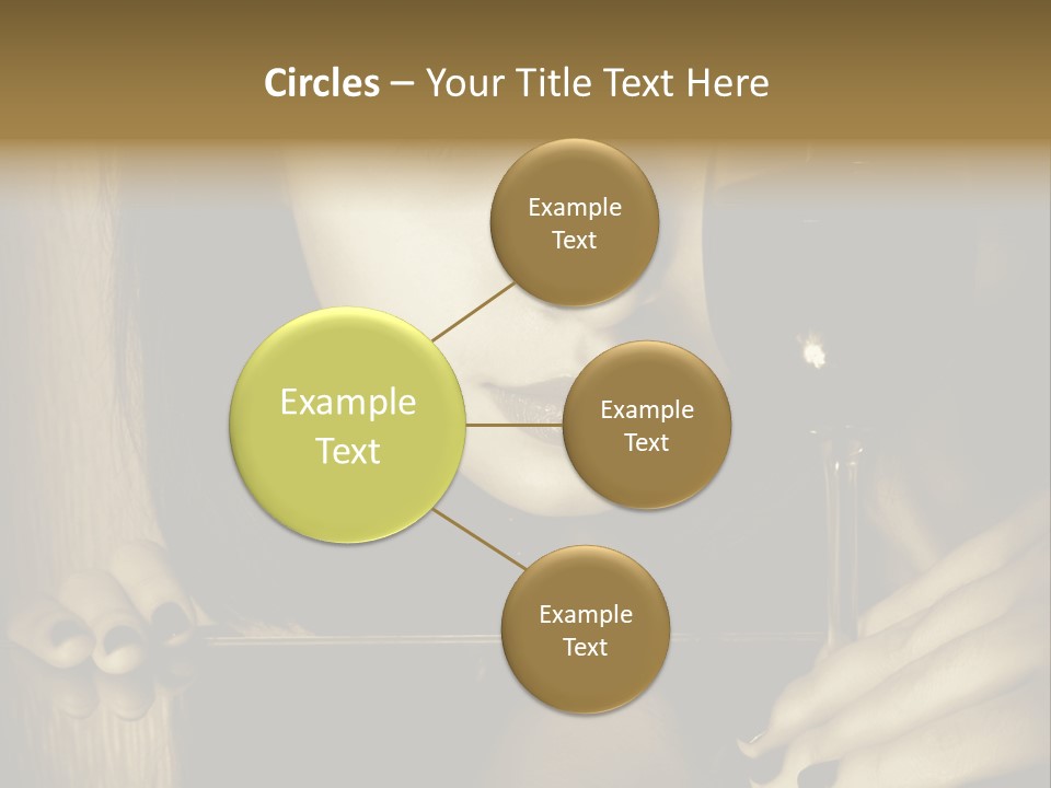 Studio Makeup Portrait PowerPoint Template