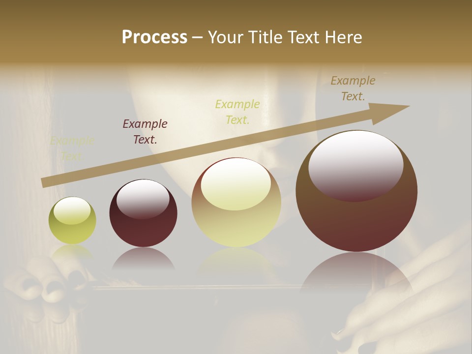 Studio Makeup Portrait PowerPoint Template