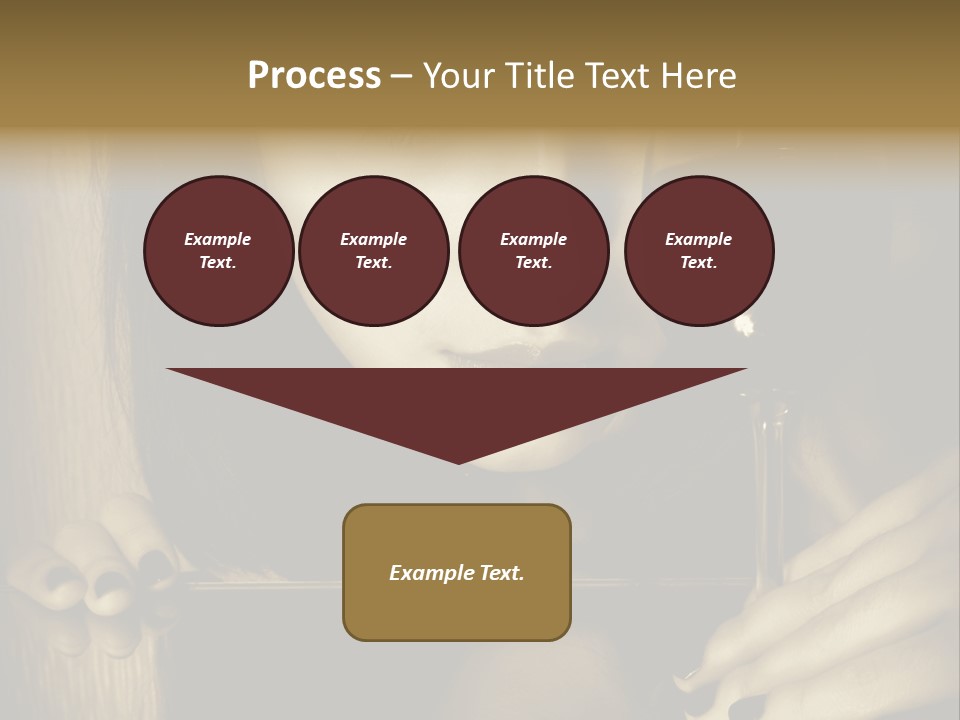 Studio Makeup Portrait PowerPoint Template