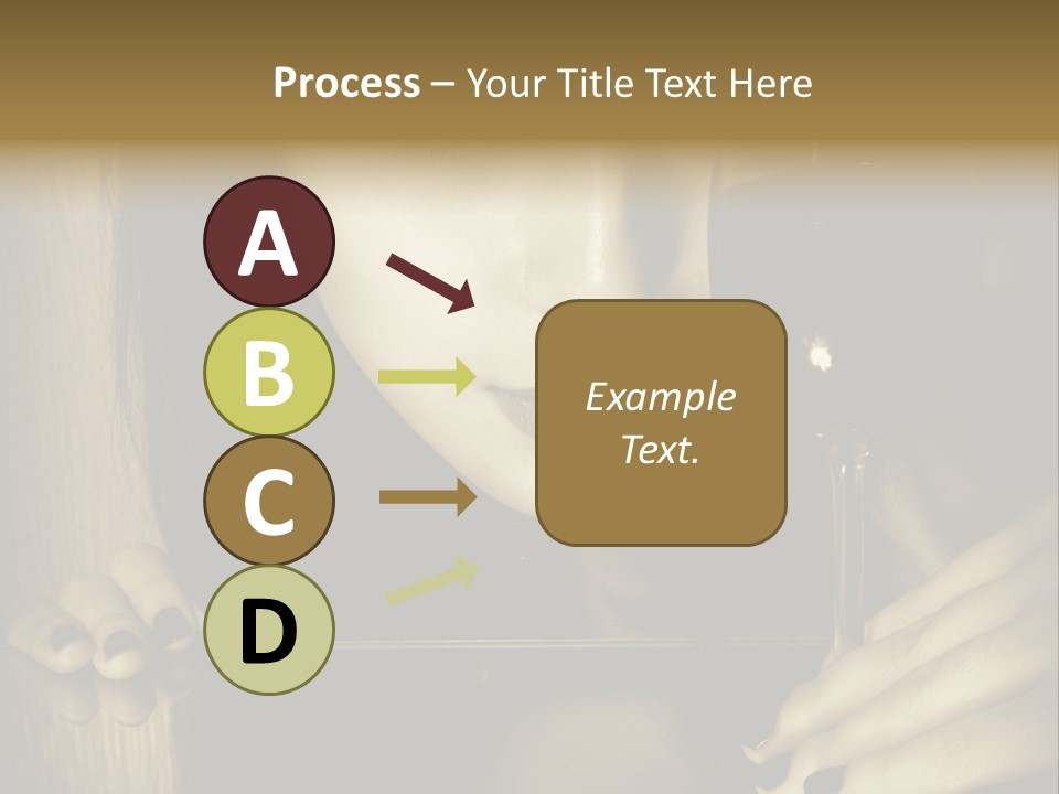 Studio Makeup Portrait PowerPoint Template