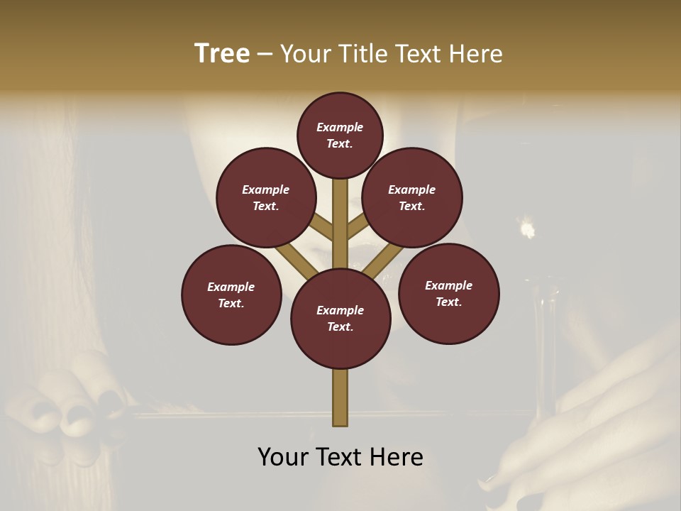 Studio Makeup Portrait PowerPoint Template