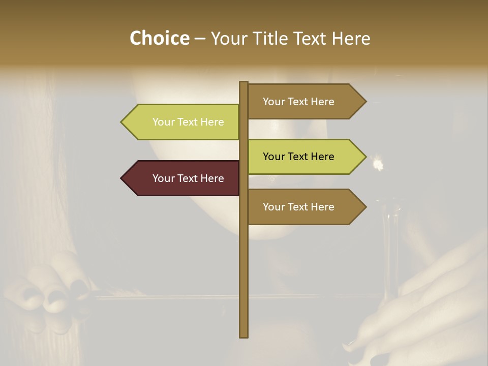 Studio Makeup Portrait PowerPoint Template