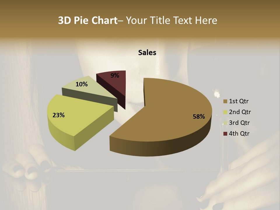 Studio Makeup Portrait PowerPoint Template