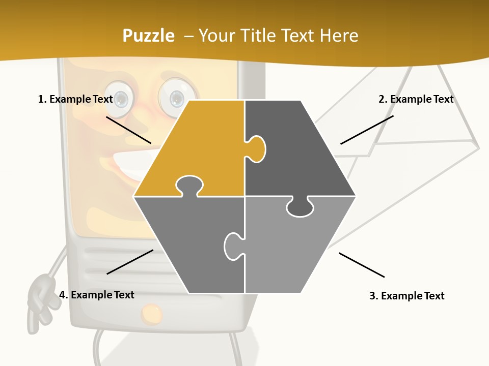 Miditower Desktop Business PowerPoint Template