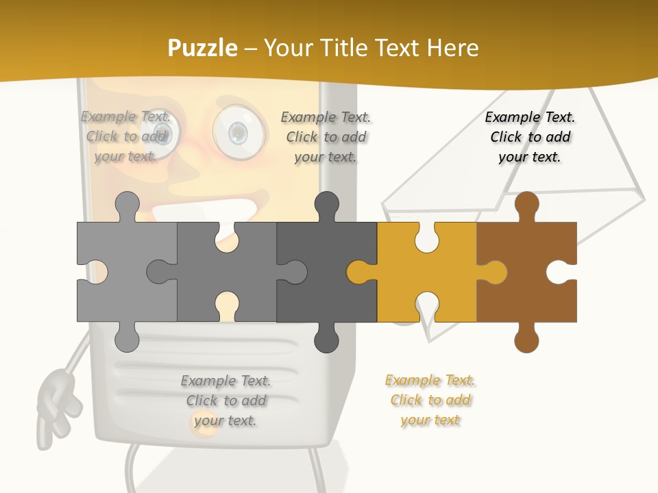 Miditower Desktop Business PowerPoint Template