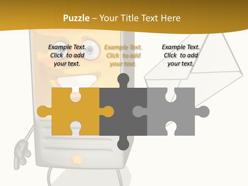 Miditower Desktop Business PowerPoint Template