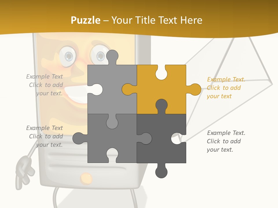 Miditower Desktop Business PowerPoint Template
