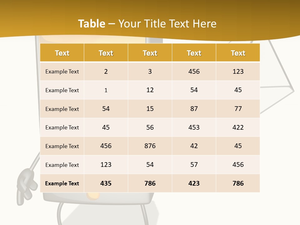 Miditower Desktop Business PowerPoint Template