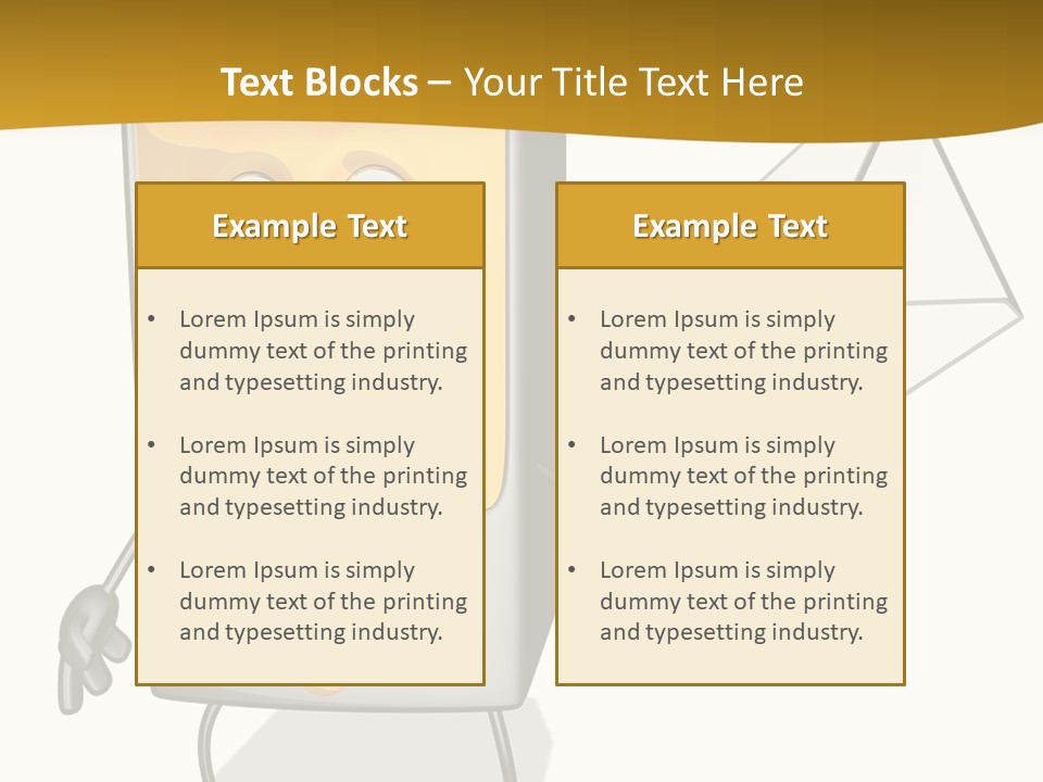 Miditower Desktop Business PowerPoint Template
