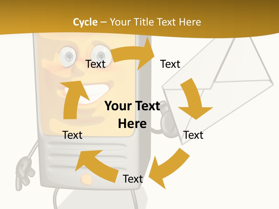 Miditower Desktop Business PowerPoint Template