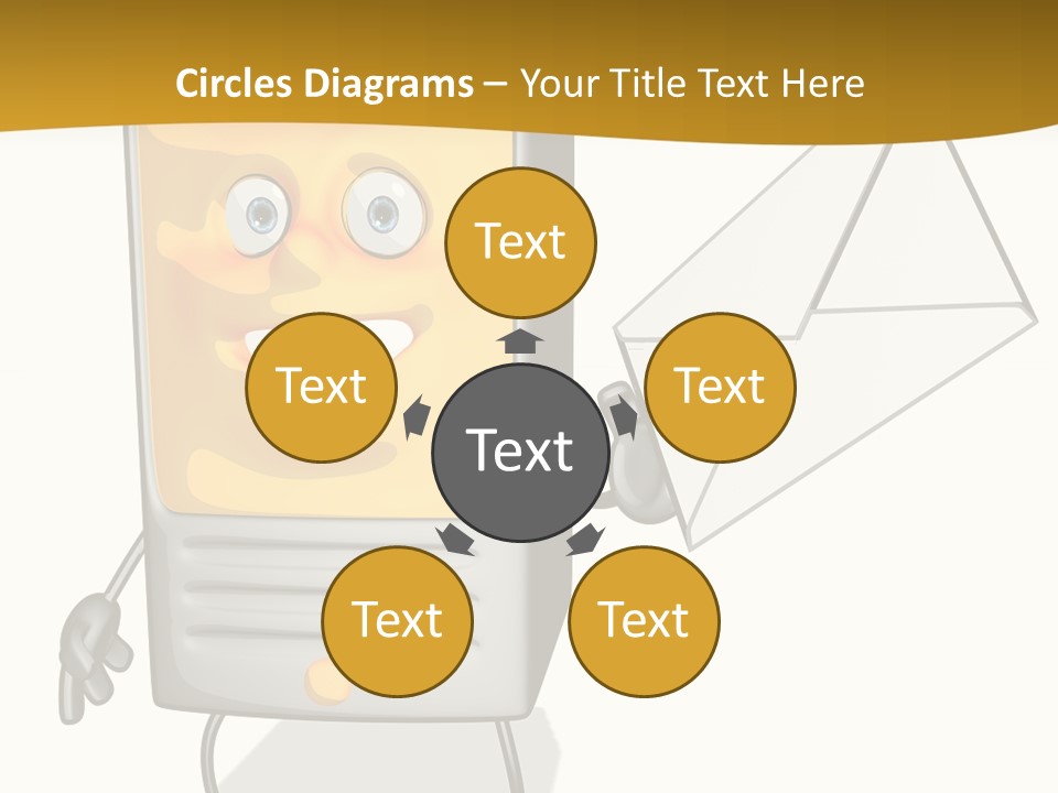 Miditower Desktop Business PowerPoint Template